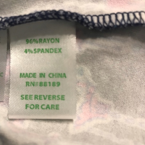 Lilly Pulitzer OPHELIA SWING DRESS Bright Navy Pop Up Monkey Trouble Size XS. - Picture 8 of 8